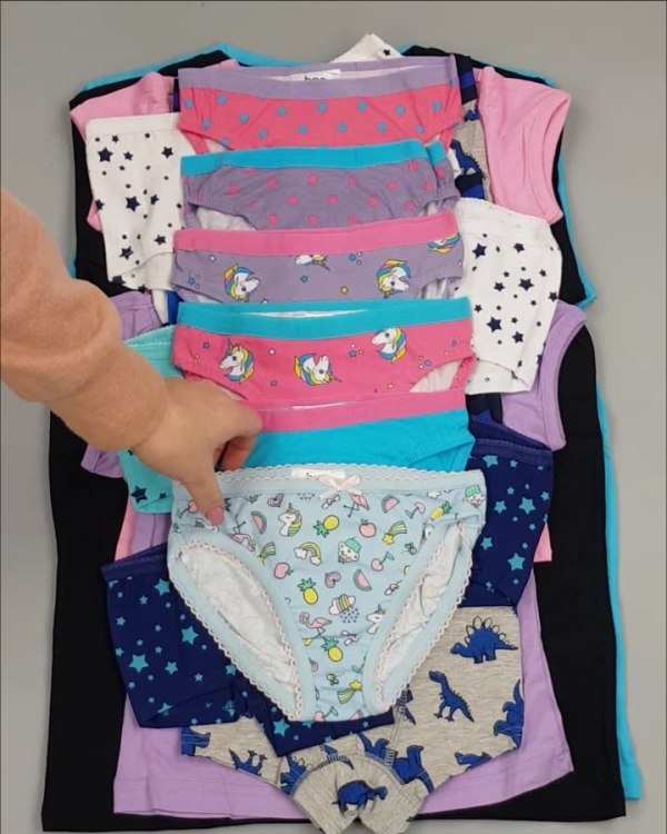 Фотография  778 - Нижнее белье Bon Prix дети#50 шт, ЛОТ №3242 оптом в Москве и Московской области