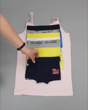 Фотография  246 - Нижнее белье LIDL Kids#5 кг, ЛОТ №4231 оптом в Москве и Московской области