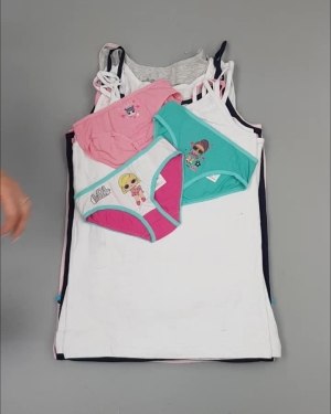 Фотография  378 - Нижнее белье LIDL Kids#5 кг, ЛОТ №4231 оптом в Москве и Московской области