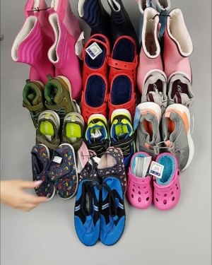 Фотография  542 - Обувь ALDI дети лето#10 кг, ЛОТ №4453 оптом в Москве и Московской области