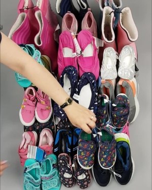 Фотография  734 - Обувь ALDI дети лето#10 кг, ЛОТ №4453 оптом в Москве и Московской области