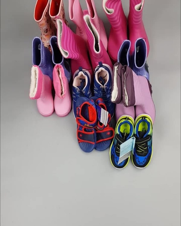 Фотография  390 - Обувь ALDI дети лето#10 кг, ЛОТ №4454 оптом в Москве и Московской области