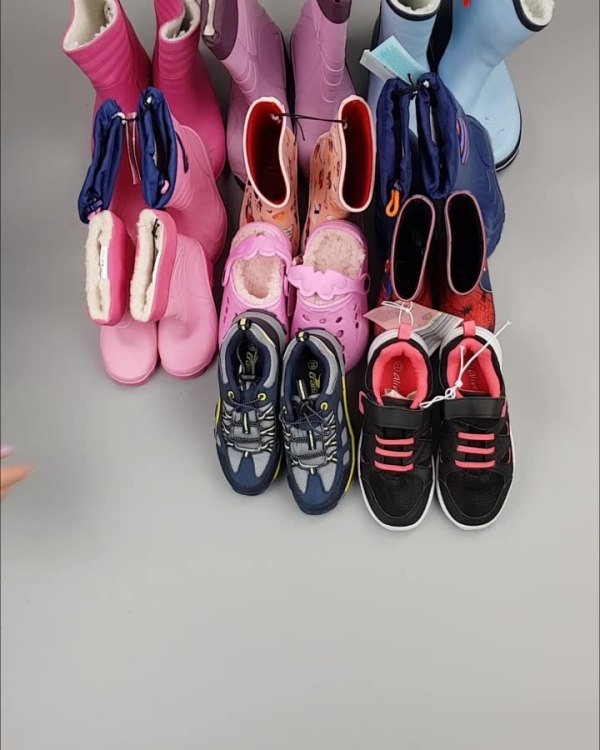 Фотография  813 - Обувь ALDI дети лето#10 кг, ЛОТ №4455 оптом в Москве и Московской области