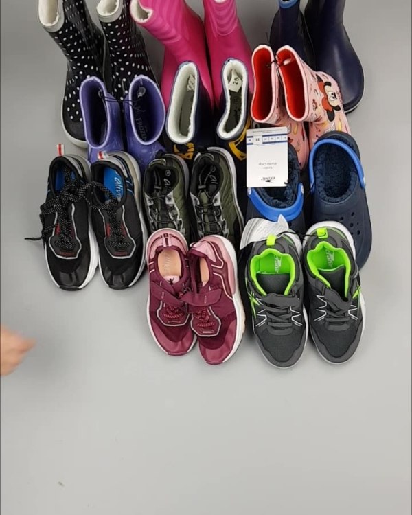 Фотография  306 - Обувь ALDI дети лето#10 кг, ЛОТ №4457 оптом в Москве и Московской области