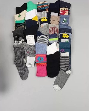 Фотография  823 - Носки дети СТОК зима#5 кг, ЛОТ №4870 оптом в Москве и Московской области