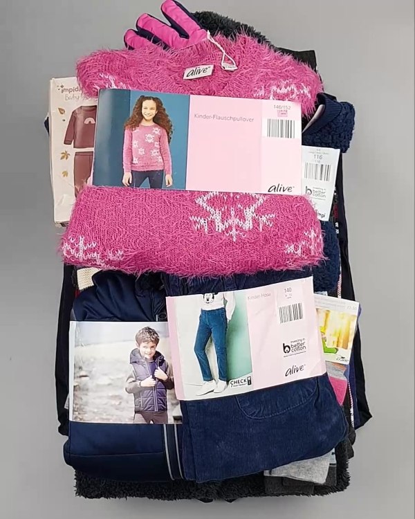 Фотография  590 - ALDI Kids Winter#7 кг, ЛОТ №5244 оптом в Москве и Московской области