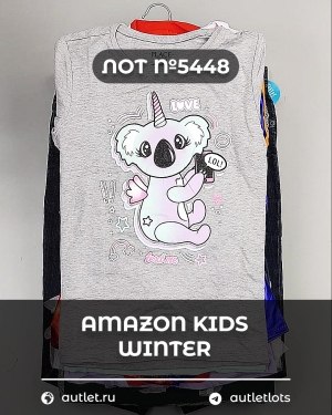 Купить AMAZON Kids Winter#5 кг, ЛОТ №5448 оптом в Москве и Московской области