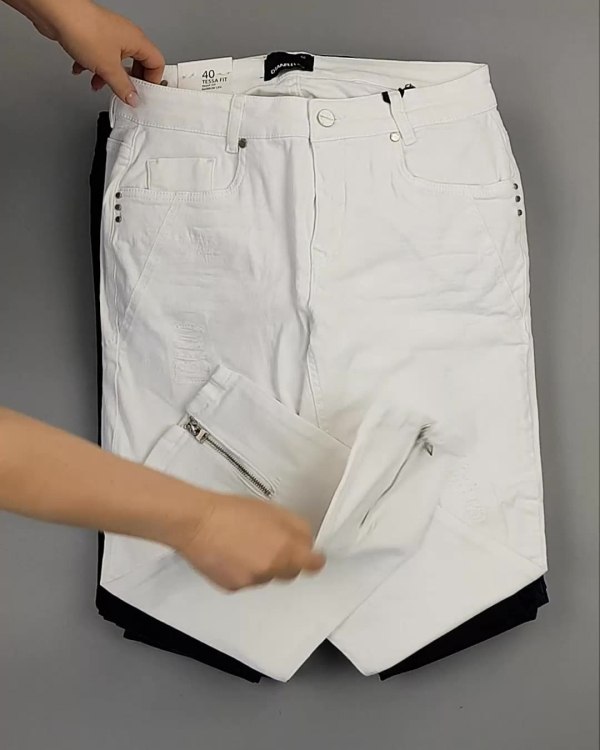 Фотография  340 - Джинсы DK Company 022024#10 кг, ЛОТ №5947 оптом в Москве и Московской области