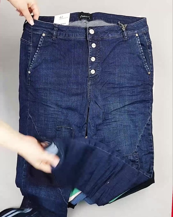 Фотография  203 - Джинсы DK Company 022024#10 кг, ЛОТ №5948 оптом в Москве и Московской области