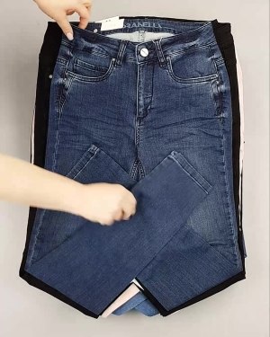 Фотография  113 - Джинсы DK Company 022024#10 кг, ЛОТ №5949 оптом в Москве и Московской области