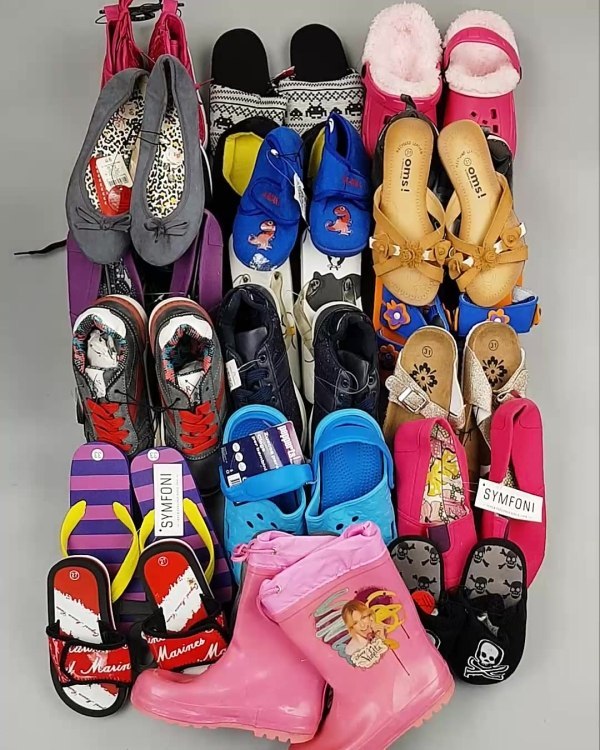 Фотография  878 - Обувь детская СТОК Summer#6,45 кг, ЛОТ №6193 оптом в Москве и Московской области