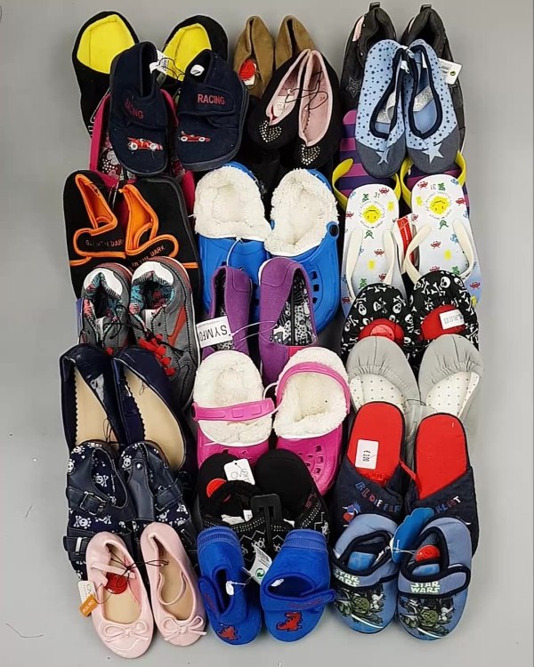 Фотография  990 - Обувь детская СТОК Summer#5,35 кг, ЛОТ №6195 оптом в Москве и Московской области