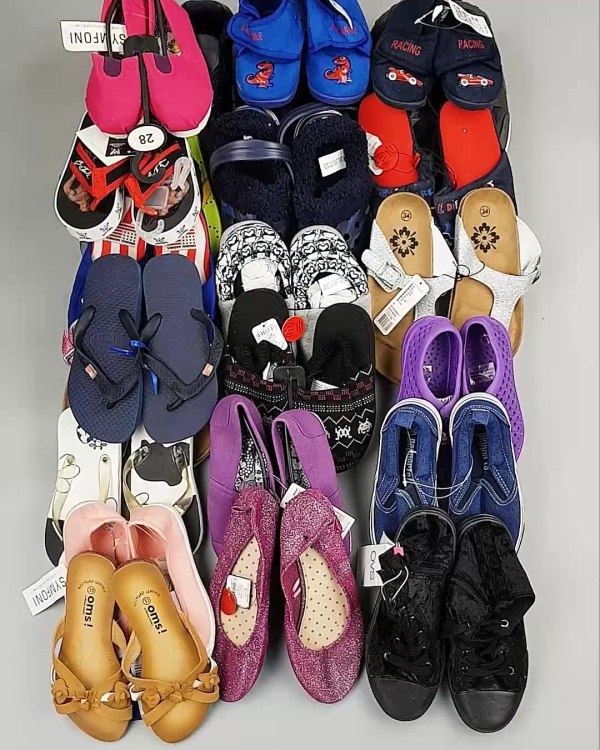 Фотография  793 - Обувь детская СТОК Summer#7,85 кг, ЛОТ №6196 оптом в Москве и Московской области