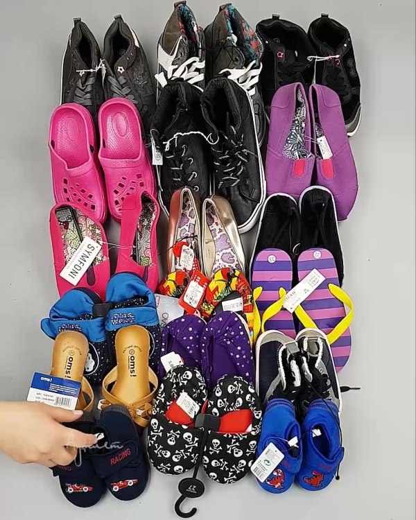 Фотография  278 - Обувь детская СТОК Summer#6,15 кг, ЛОТ №6197 оптом в Москве и Московской области