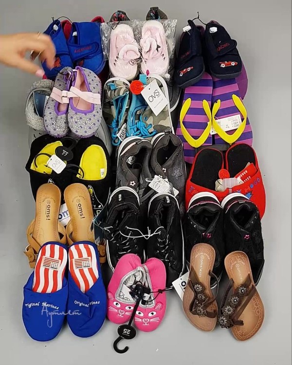 Фотография  621 - Обувь детская СТОК Summer#6,3 кг, ЛОТ №6198 оптом в Москве и Московской области