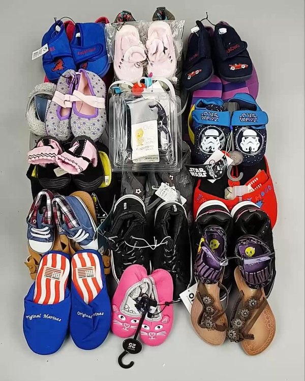 Фотография  929 - Обувь детская СТОК Summer#6,3 кг, ЛОТ №6198 оптом в Москве и Московской области