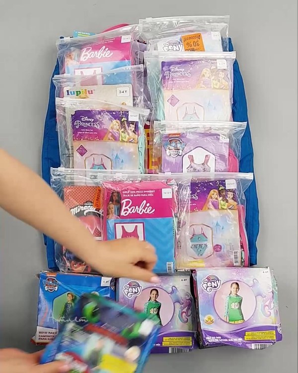 Фотография  995 - Купальники LIDL Kids#3 кг, ЛОТ №6283 оптом в Москве и Московской области