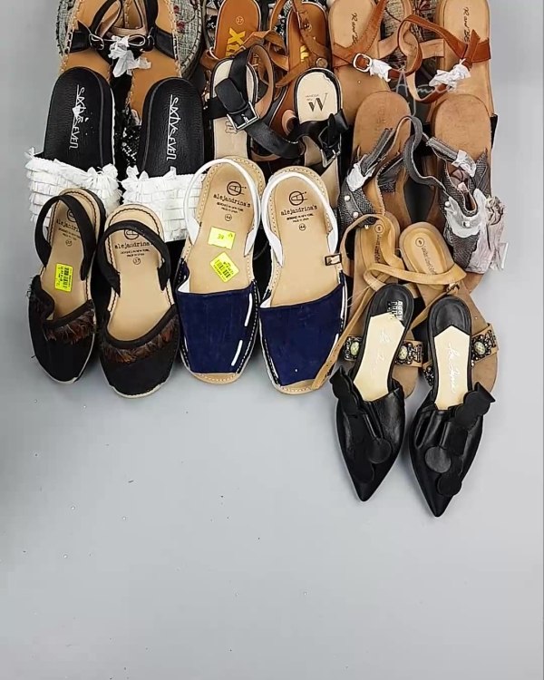 Фотография  527 - Обувь босоножки#10,5 кг, ЛОТ №6360 оптом в Москве и Московской области