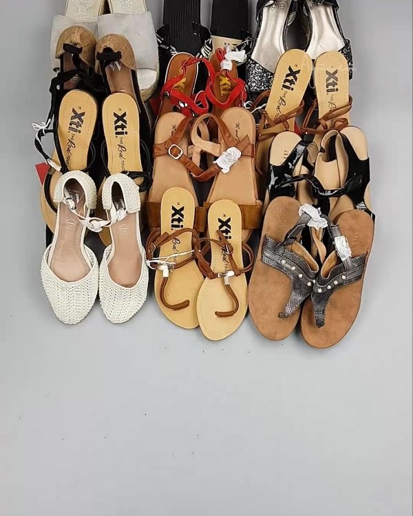 Фотография  609 - Обувь босоножки#10,9 кг, ЛОТ №6361 оптом в Москве и Московской области