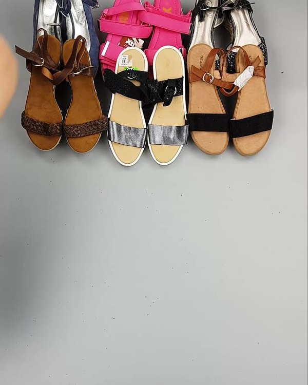 Фотография  237 - Обувь босоножки#11,2 кг, ЛОТ №6362 оптом в Москве и Московской области