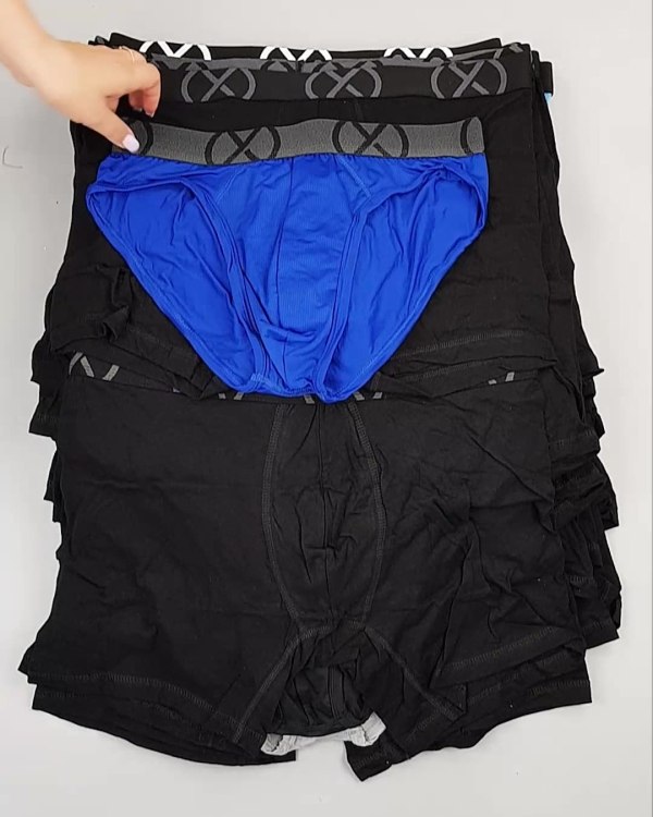 Фотография  531 - Нижнее белье men CAN#5 кг, ЛОТ №6490 оптом в Москве и Московской области