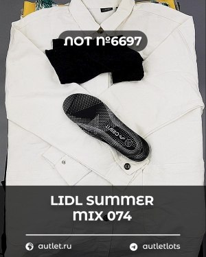 Купить LIDL Summer mix 074#15 кг, ЛОТ №6697 оптом в Москве и Московской области