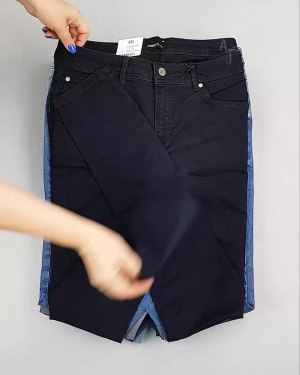 Фотография  236 - Джинсы женские Дания#10 кг, ЛОТ №6762 оптом в Москве и Московской области