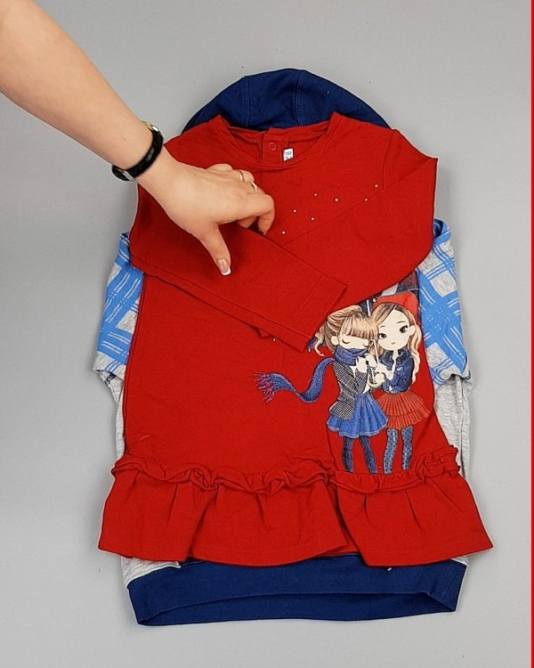 Фотография  965 - А 92382  Детский микс W (Medium rummage )#25 кг оптом в Москве и Московской области