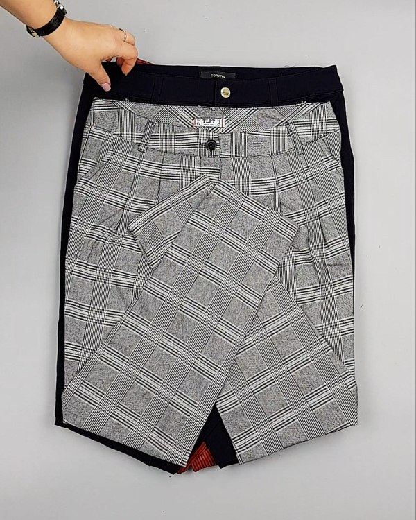 Фотография  637 - Cream Брюки женские Winter#25 кг оптом в Москве и Московской области