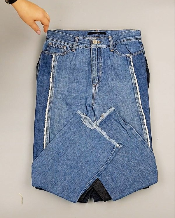 Фотография  211 - Cream Джинсы женские#25 кг оптом в Москве и Московской области