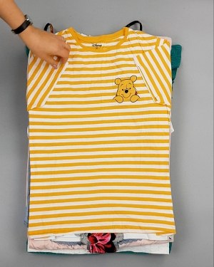 Фотография  598 - Cream Футболки поло женские#25 кг оптом в Москве и Московской области