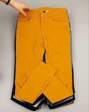 Фотография  702 - А 82202 Брюки женские (Fashion&Skinny Pants)#25 кг оптом в Москве и Московской области