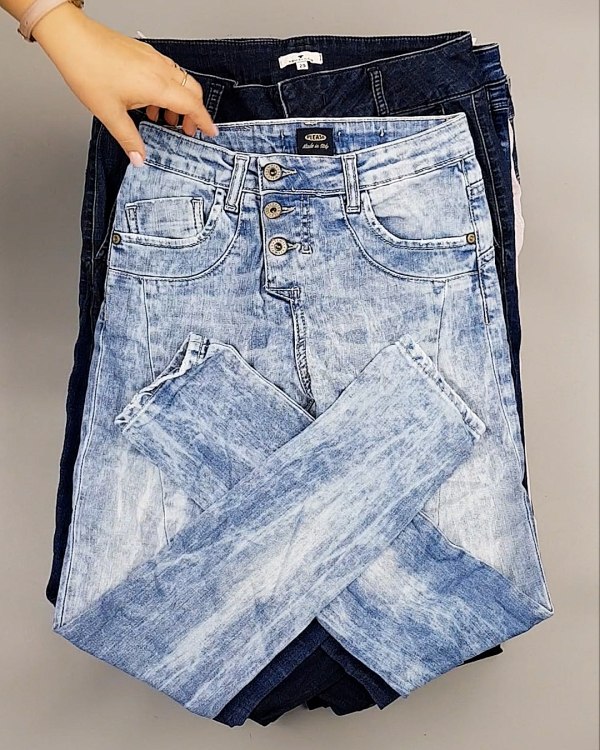 Фотография  251 - Primetta Джинсы женские#25 кг оптом в Москве и Московской области