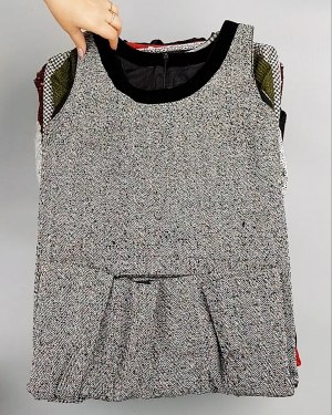 Фотография  751 - Cream Платья Winter#25 кг оптом в Москве и Московской области