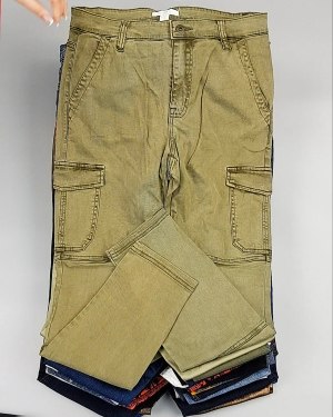 Фотография  909 - А 82202 Брюки женские (Fashion&Skinny Pants)#25 кг оптом в Москве и Московской области