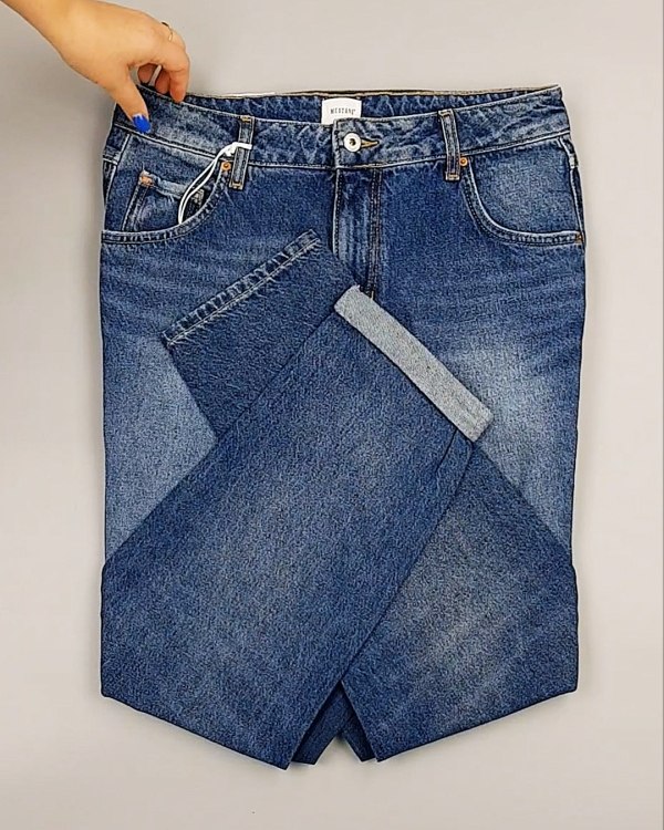 Фотография  665 - Джинсы MUSTANG м/ж#5 кг, ЛОТ №6961 оптом в Москве и Московской области