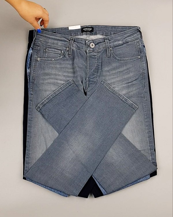 Фотография  477 - Брюки + джинсы JACK JONES 094#10 кг, ЛОТ №6963 оптом в Москве и Московской области