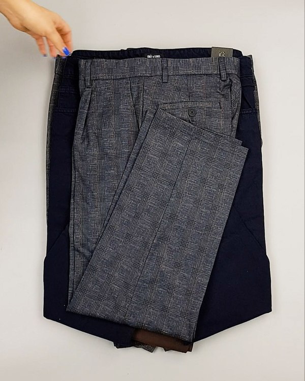 Фотография  595 - Брюки + джинсы JACK JONES 094#10 кг, ЛОТ №6962 оптом в Москве и Московской области