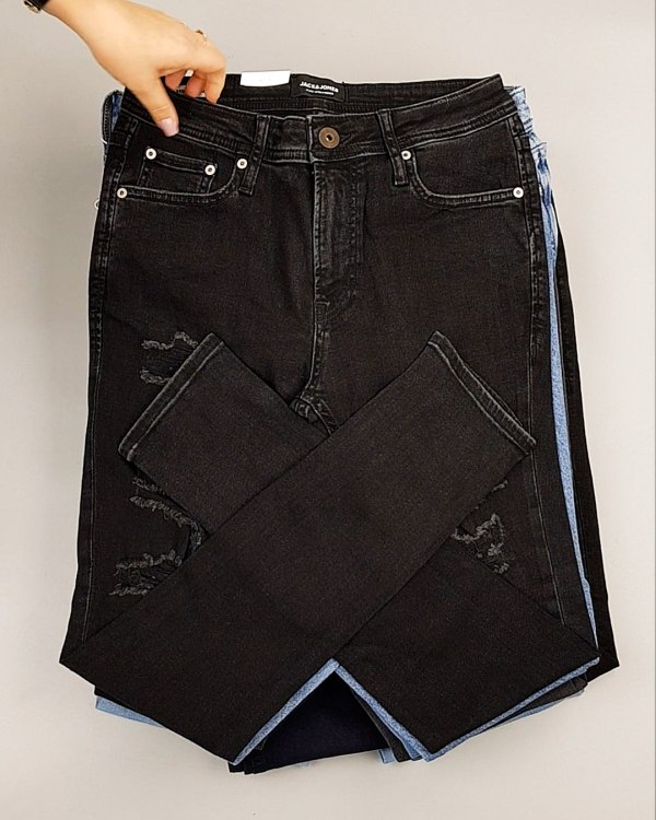 Фотография  945 - Джинсы JACK JONES 094#10 кг, ЛОТ №6978 оптом в Москве и Московской области