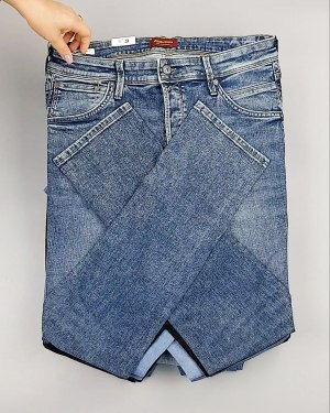 Фотография  561 - Джинсы JACK JONES 094#10 кг, ЛОТ №6977 оптом в Москве и Московской области