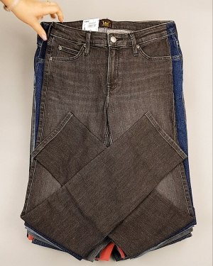 Фотография  490 - Джинсы LEE м/ж#7,9 кг, ЛОТ №7032 оптом в Москве и Московской области