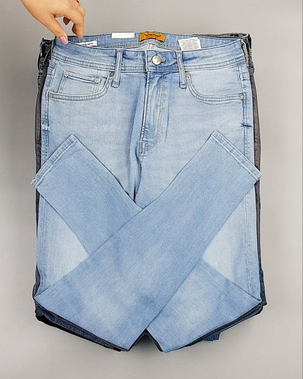 Фотография  316 - Джинсы JACK JONES 094#10 кг, ЛОТ №6977 оптом в Москве и Московской области