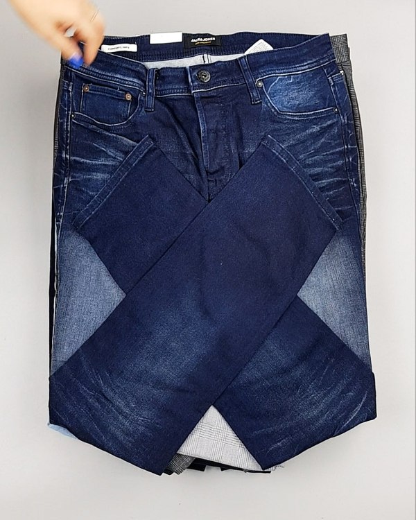 Фотография  436 - Брюки + джинсы JACK JONES 094#10 кг, ЛОТ №6963 оптом в Москве и Московской области