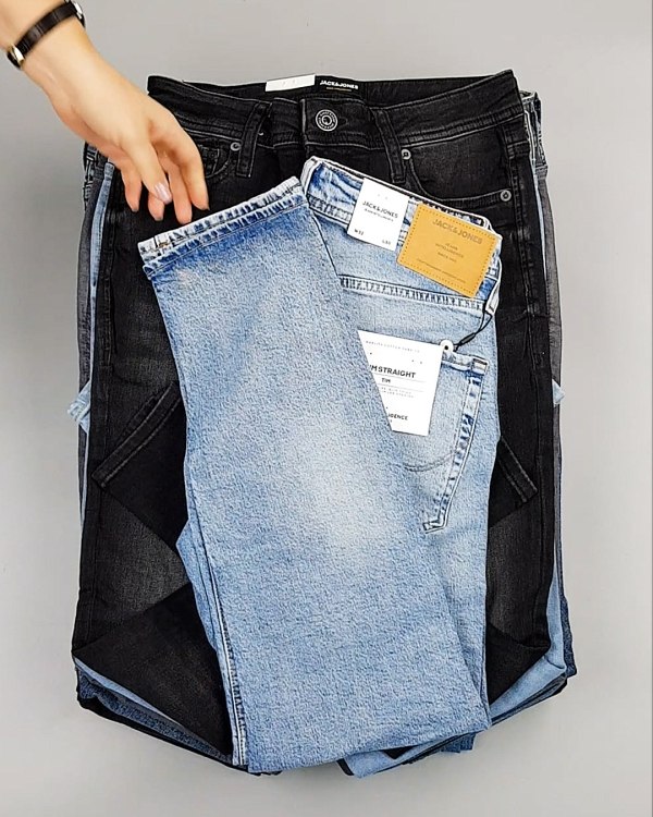 Фотография  799 - Джинсы JACK JONES 094#10 кг, ЛОТ №6977 оптом в Москве и Московской области