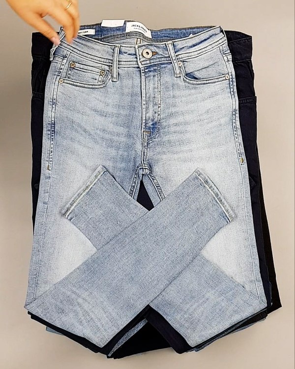 Фотография  653 - Джинсы JACK JONES 094#10 кг, ЛОТ №6978 оптом в Москве и Московской области