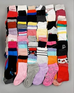 Фотография  553 - Носки дети СТОК лето#5 кг, ЛОТ №6993 оптом в Москве и Московской области