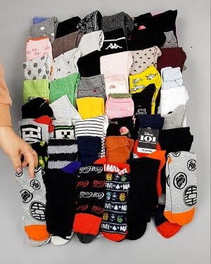 Фотография  293 - Носки дети СТОК зима#5 кг, ЛОТ №6989 оптом в Москве и Московской области