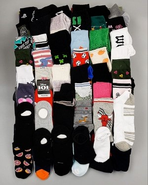 Фотография  114 - Носки дети СТОК зима#5 кг, ЛОТ №6988 оптом в Москве и Московской области