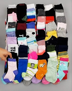 Фотография  276 - Носки дети СТОК лето#5 кг, ЛОТ №6993 оптом в Москве и Московской области