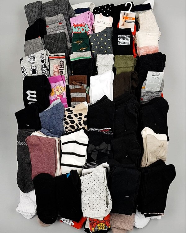 Фотография  196 - Носки дети СТОК зима#5 кг, ЛОТ №6986 оптом в Москве и Московской области